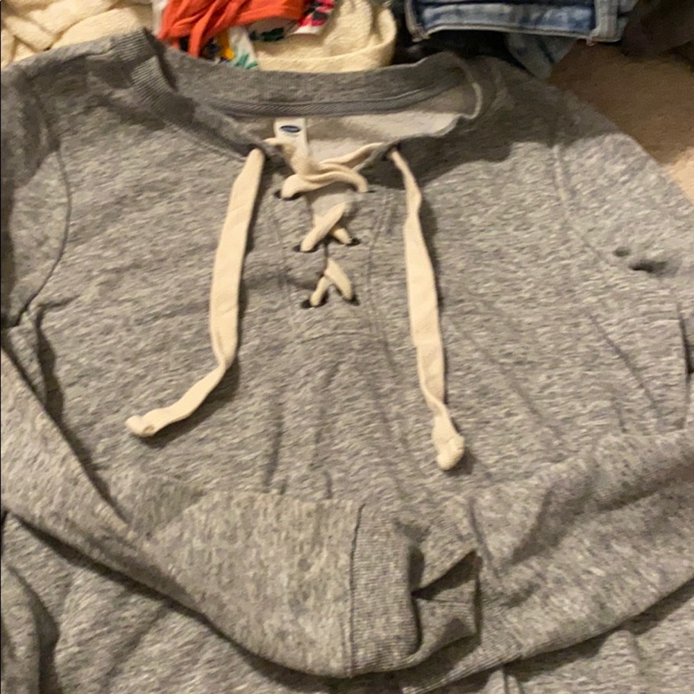 Gray Sweatshirt